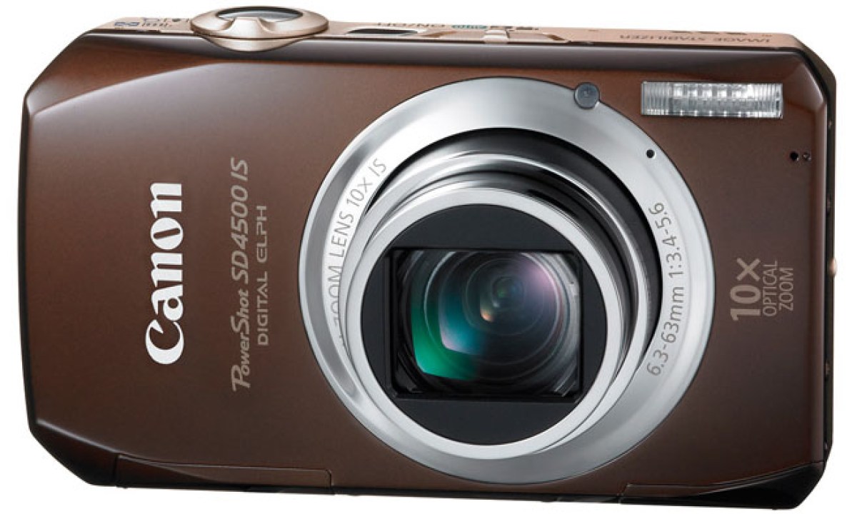 canon powershot sd4500 review 01 sd 4500 is front