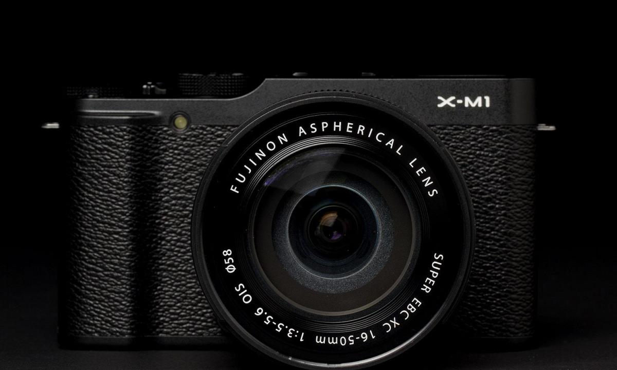 fujifilm x m1 review front lens
