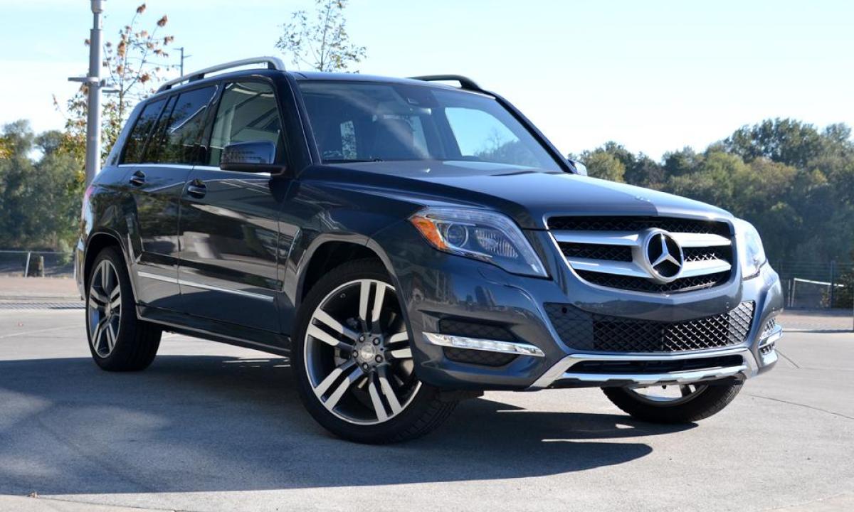 2013 mercedes benz glk350 4matic review exterior front left angle