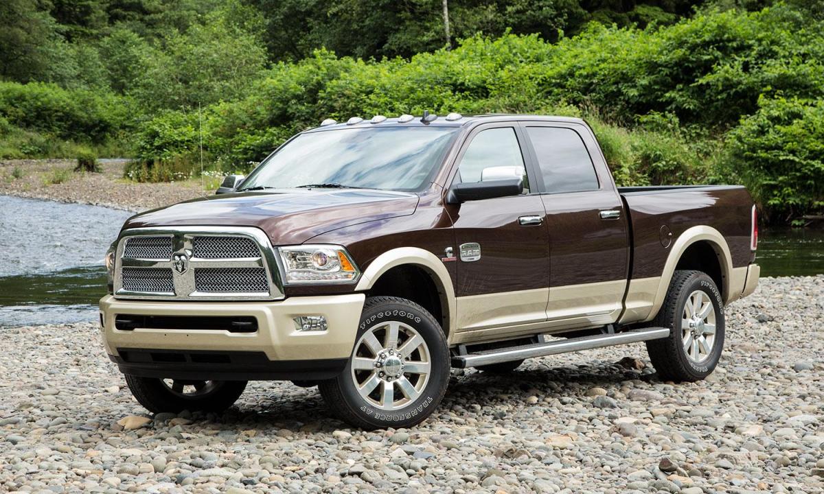 2014 Ram 2500 Laramie Longhorn front angle