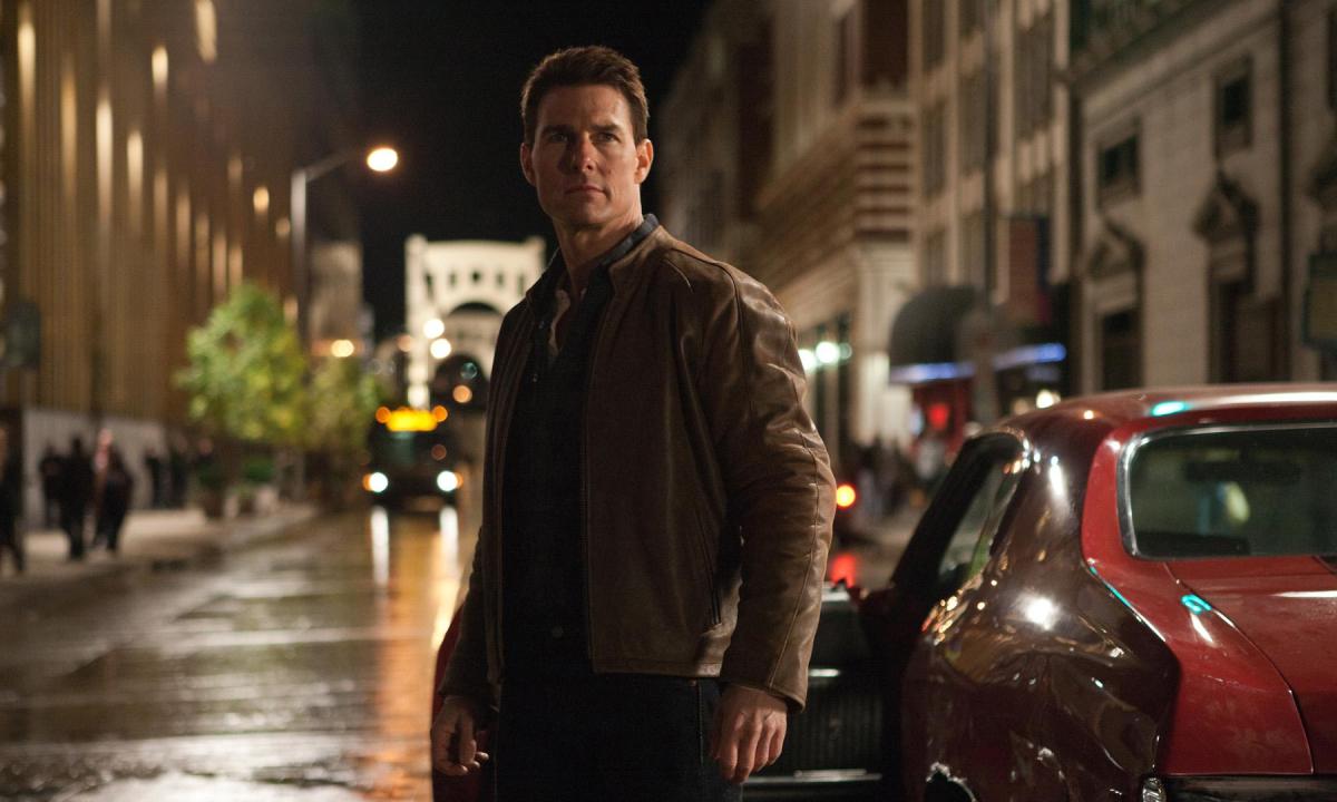 Tom Cruise in Jack Reacher.