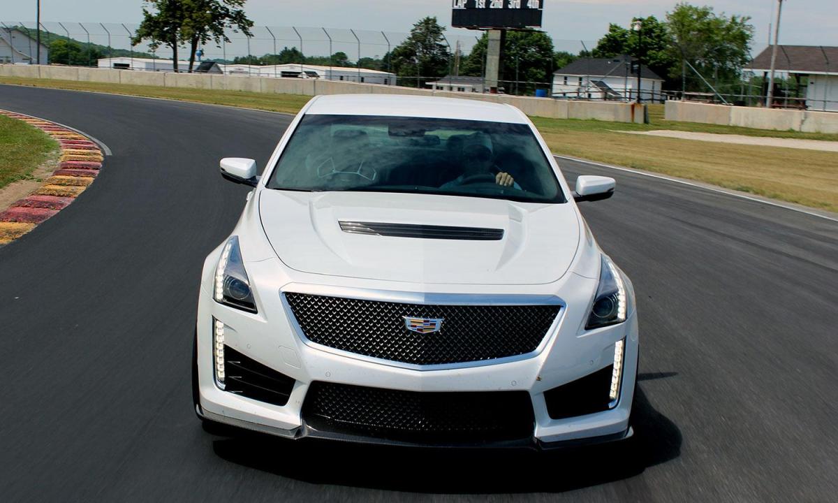 2016 cadillac cts v first drive 4964
