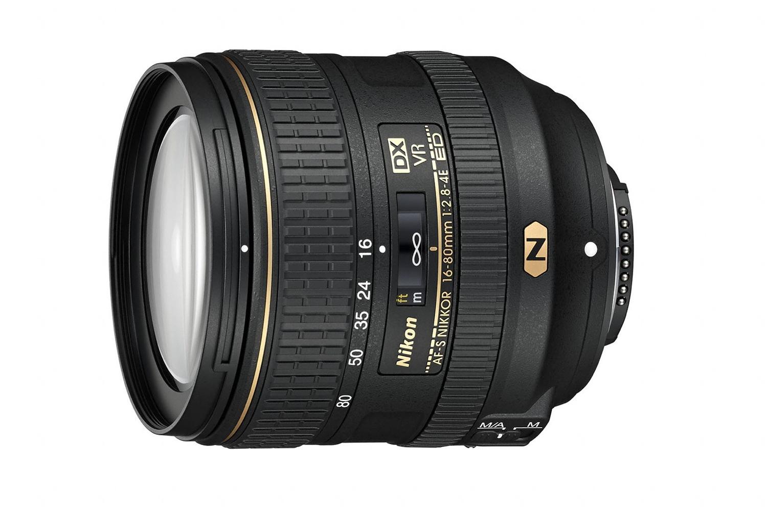 nikon new pro lenses afs dx 16 80e lens