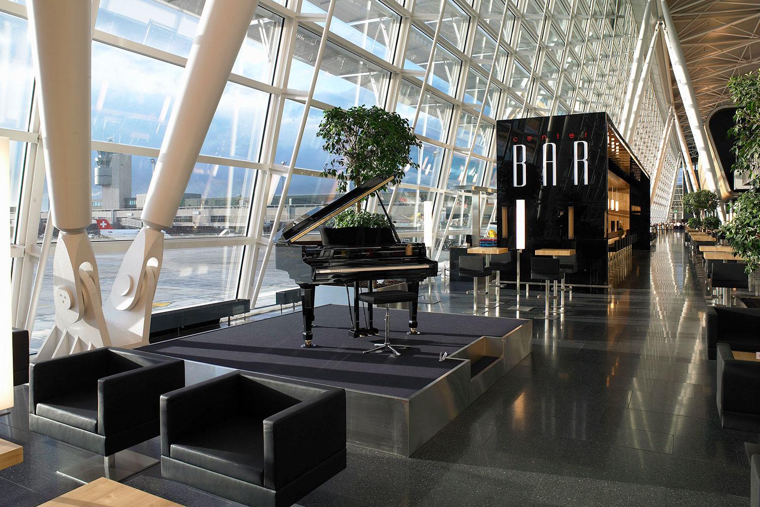 best airports for layovers z  rich airport airside center bar 1
