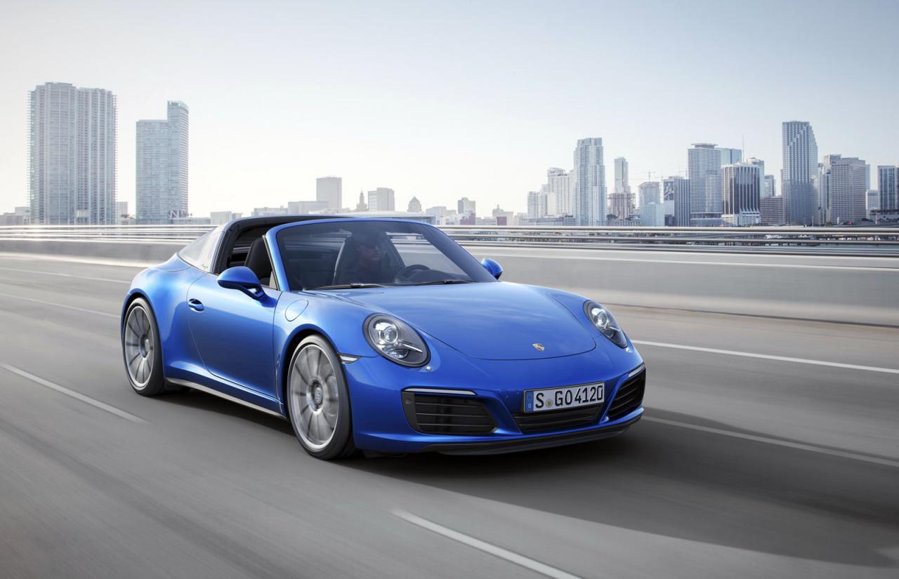Porsche 911 Carrera 4 and Targa 4