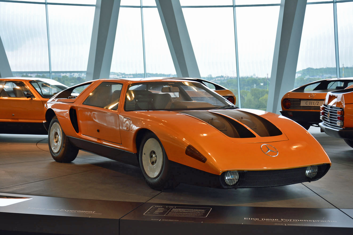 mercedes benz museum stuttgart pictures history ronan glon c111 5