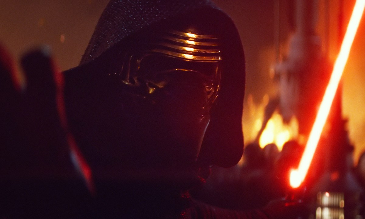 Kylo Ren in Star Wars The Force Awakens