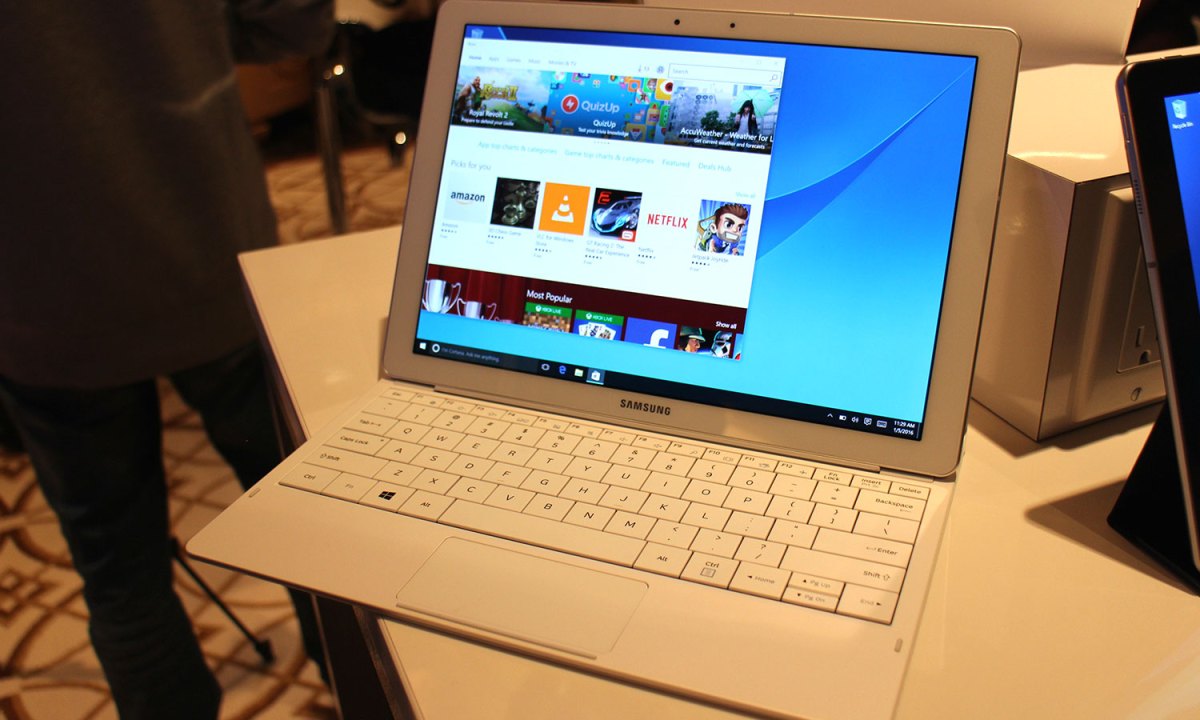 samsung tabpro s hands on ces 2016 galaxy 9771