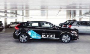 califonia driverless cars volvo car parking