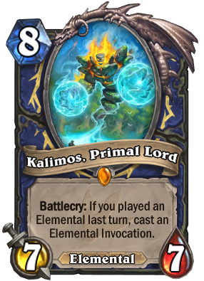 hearthstone decks ungoro kalimos  primal lord 55473