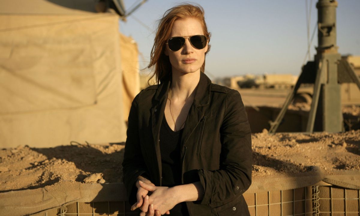 Jessica Chastain in Zero Dark Thirty.