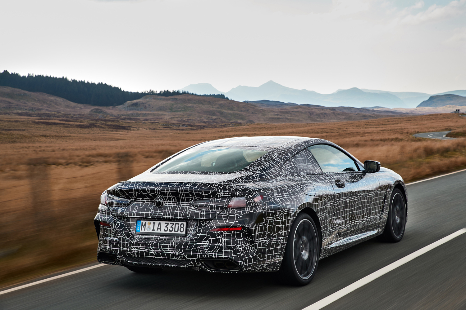 BMW M850i prototype