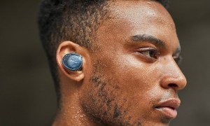 Bose SoundSport Free Truly Wireless Sport Headphones midnight blue and citron