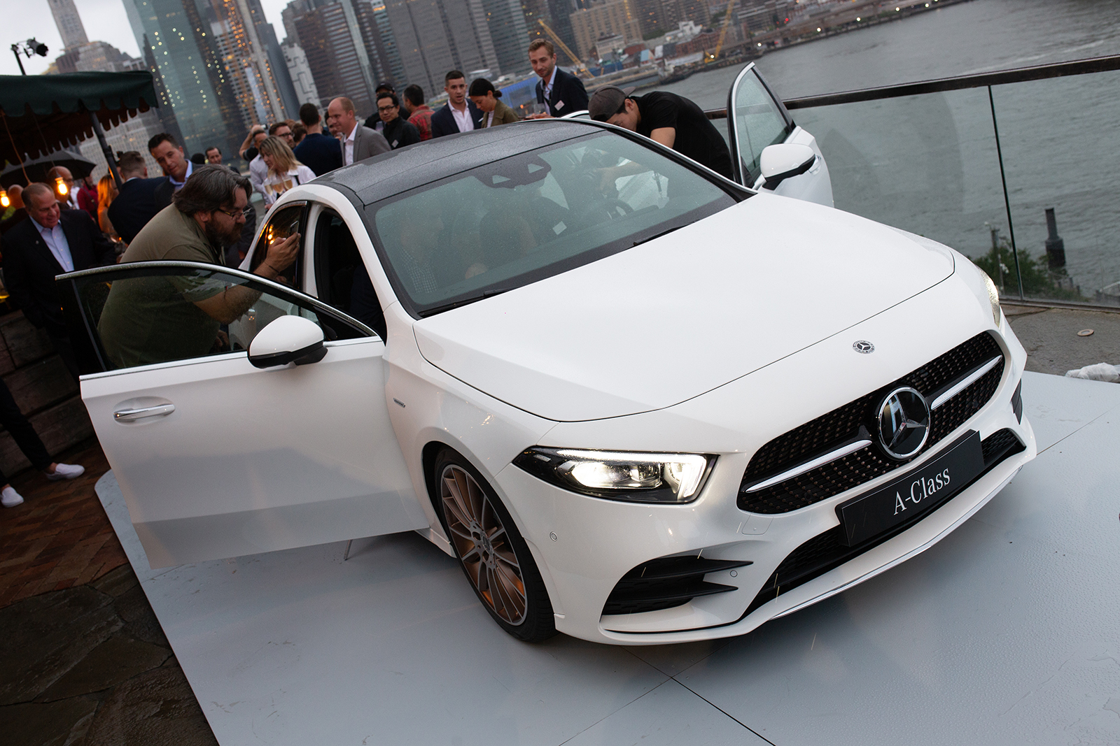 the mercedes benz a class sedan brings stuttgart luxury to masses 2019  8