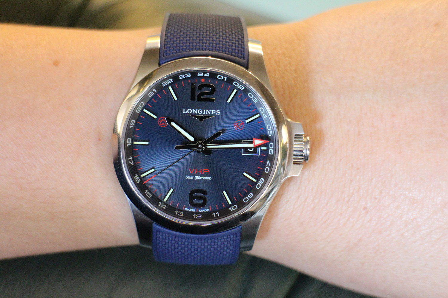 Longines Conquest VHP GMT Flash Settings