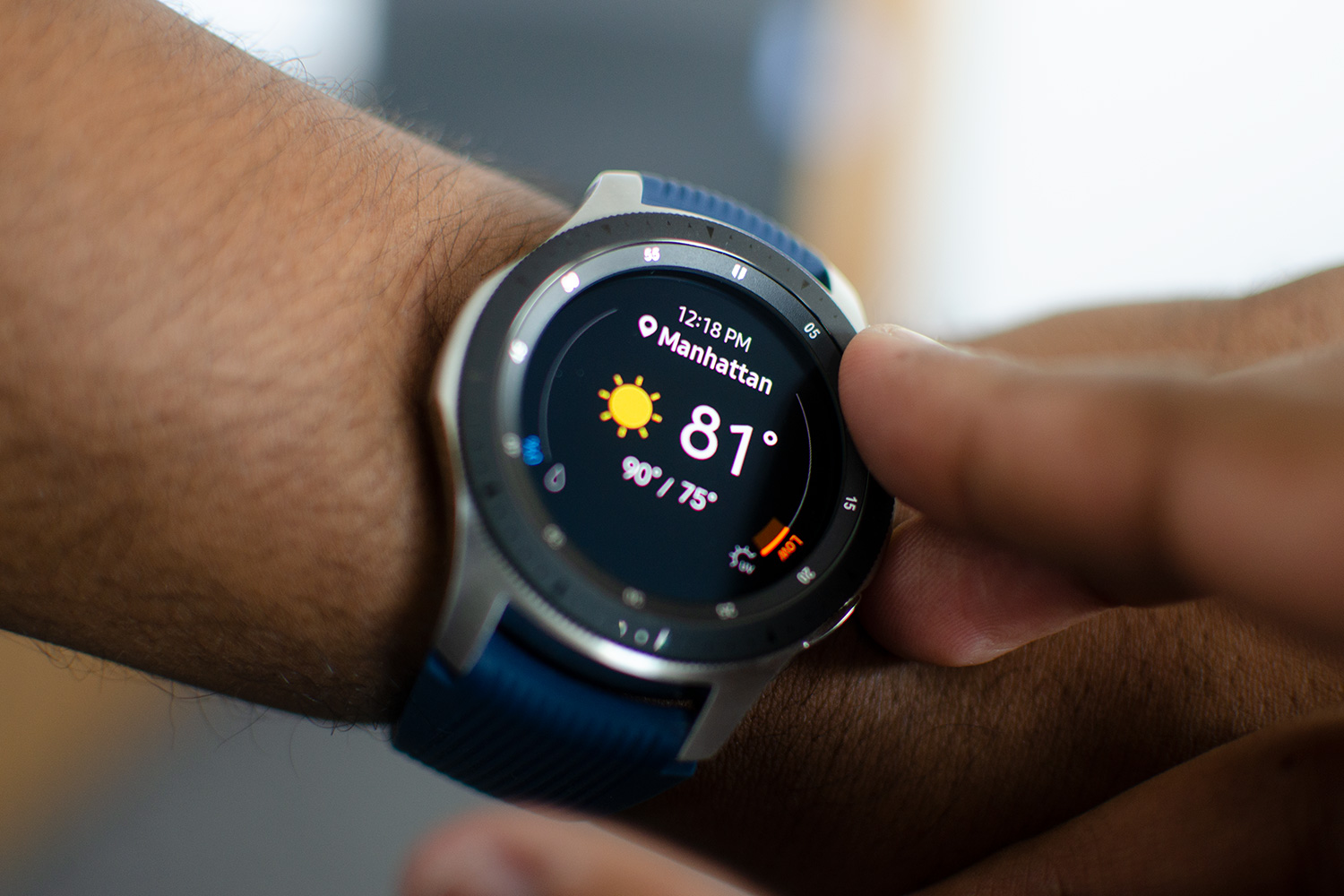 samsung galaxy watch 46mm weather