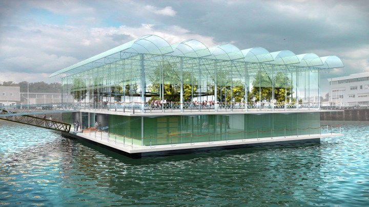 Hero shot | Concept Art for the Floating Farm