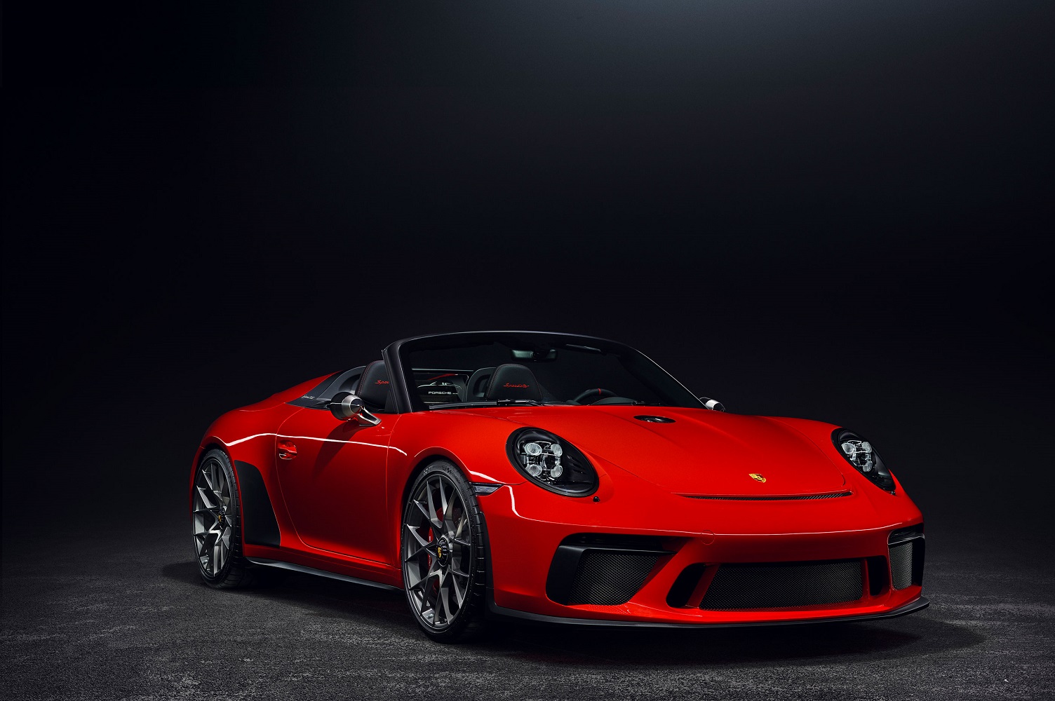 Porsche 911 Speedster red