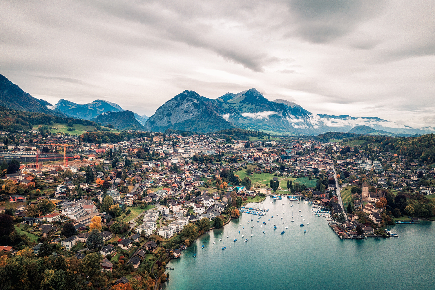 best drone photos harbor