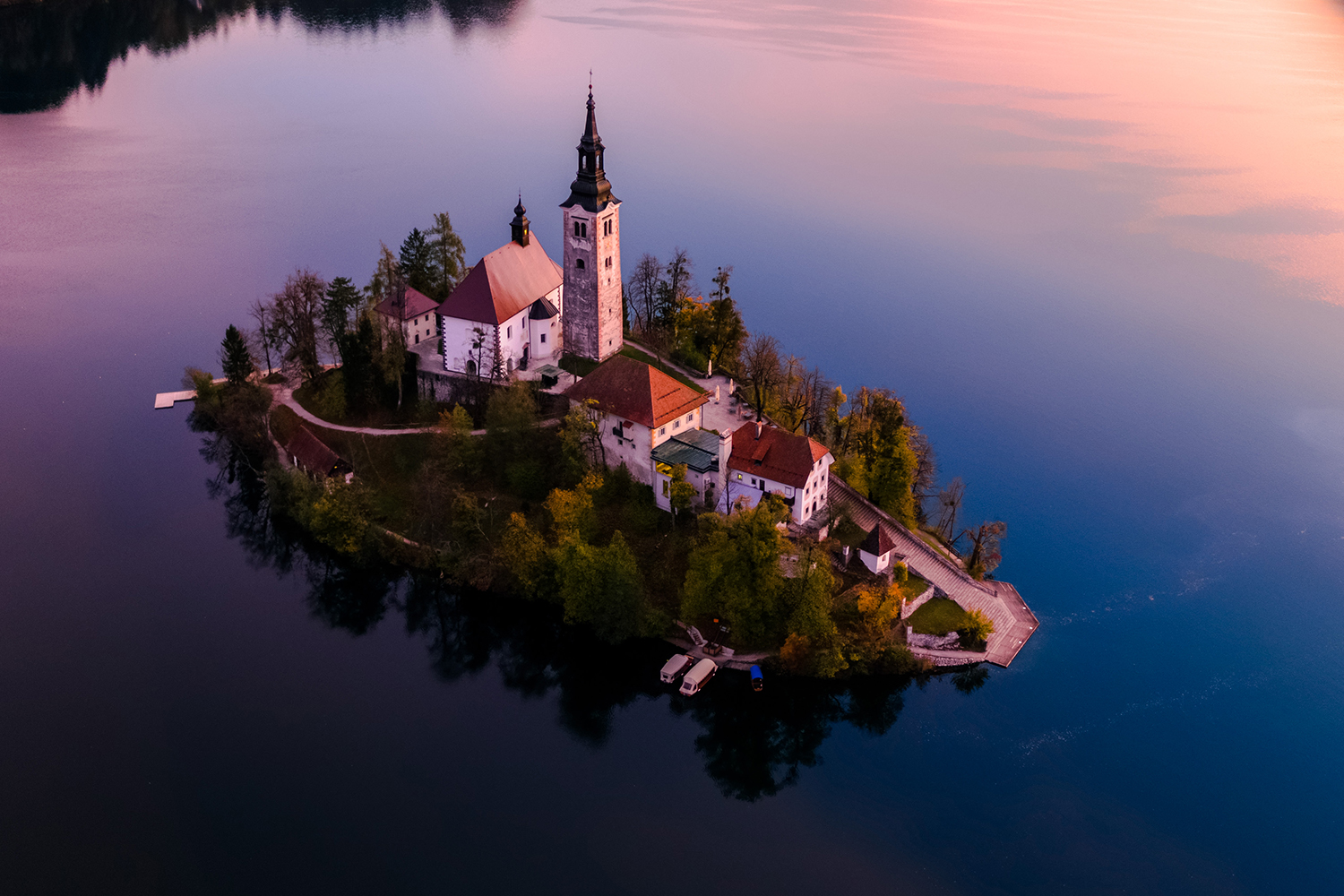 best drone photos island castle