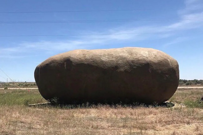 a giant carb free potato has just become an airbnb rental  1