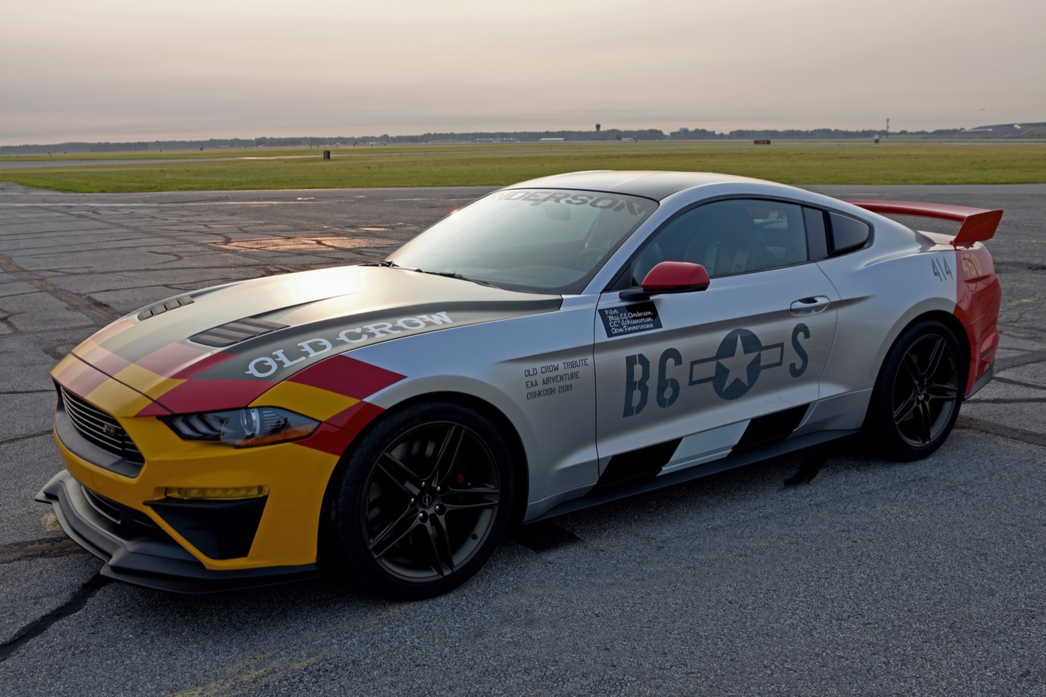 ford and roush old crow mustang gt