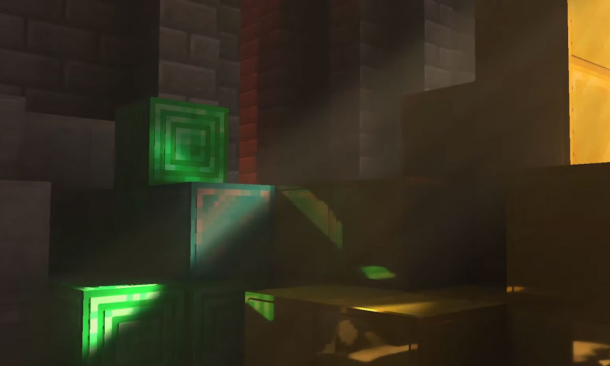 Ray traced Minecraft