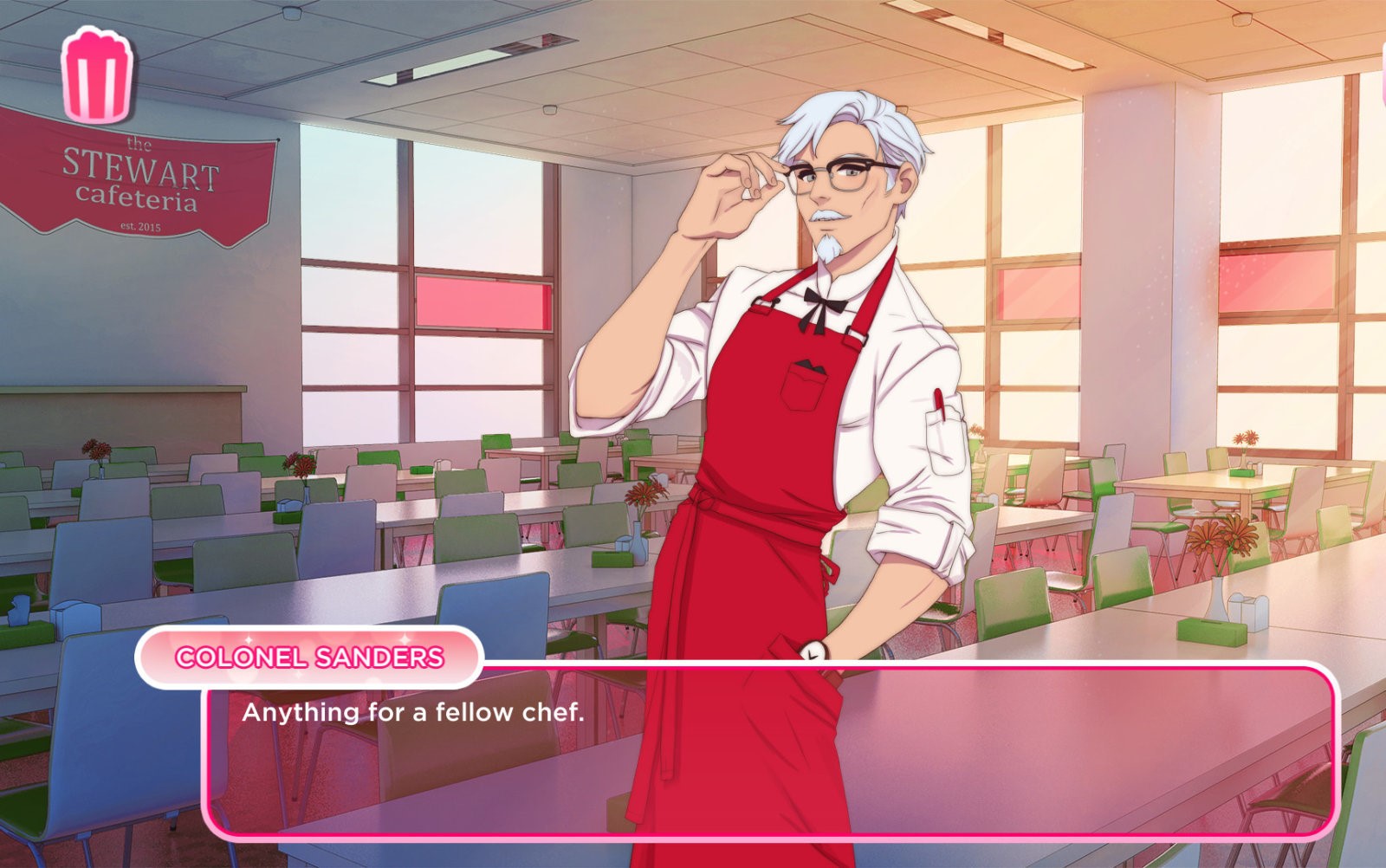 I Love You, Colonel Sanders! A Finger Lickin’ Good Dating Simulator