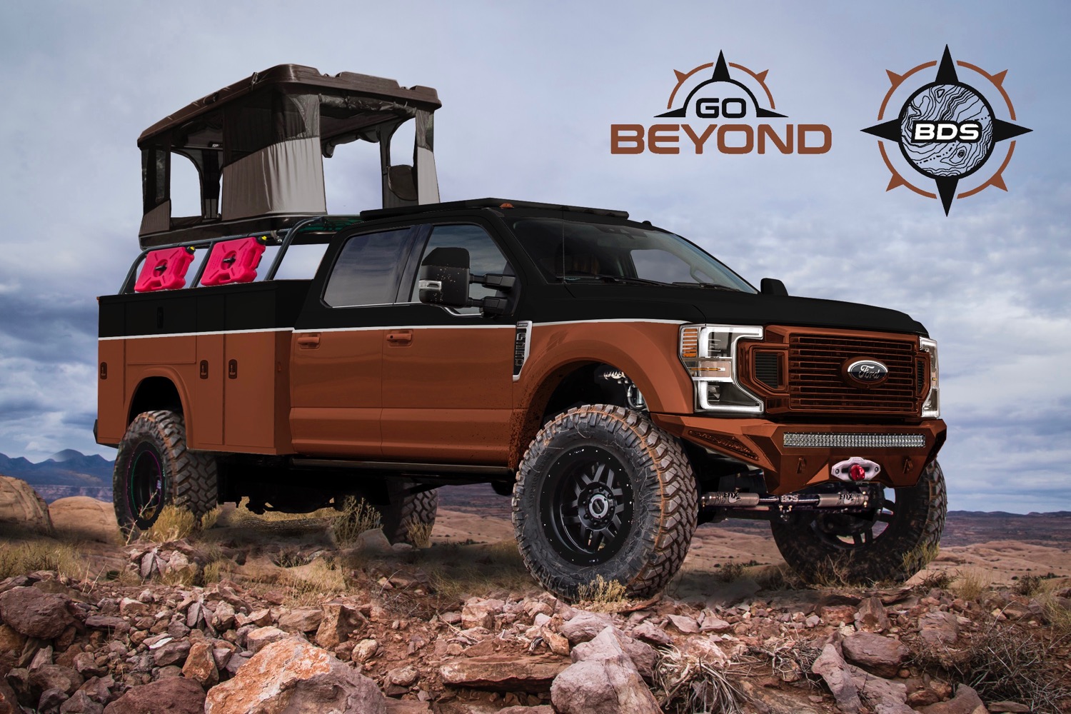 2020 ford f series super duty at sema 2019 bds suspension 350 crew cab xlt
