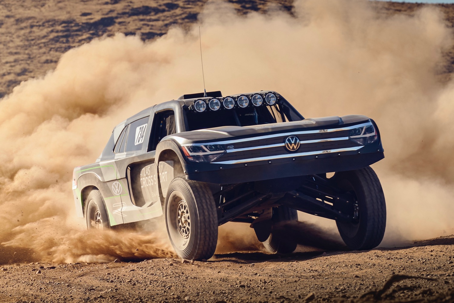 volkswagen atlas cross sport r baja 1000 off road racer 2019 los angeles auto show