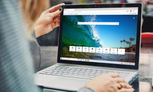 Microsoft Edge browser on a computer screen.
