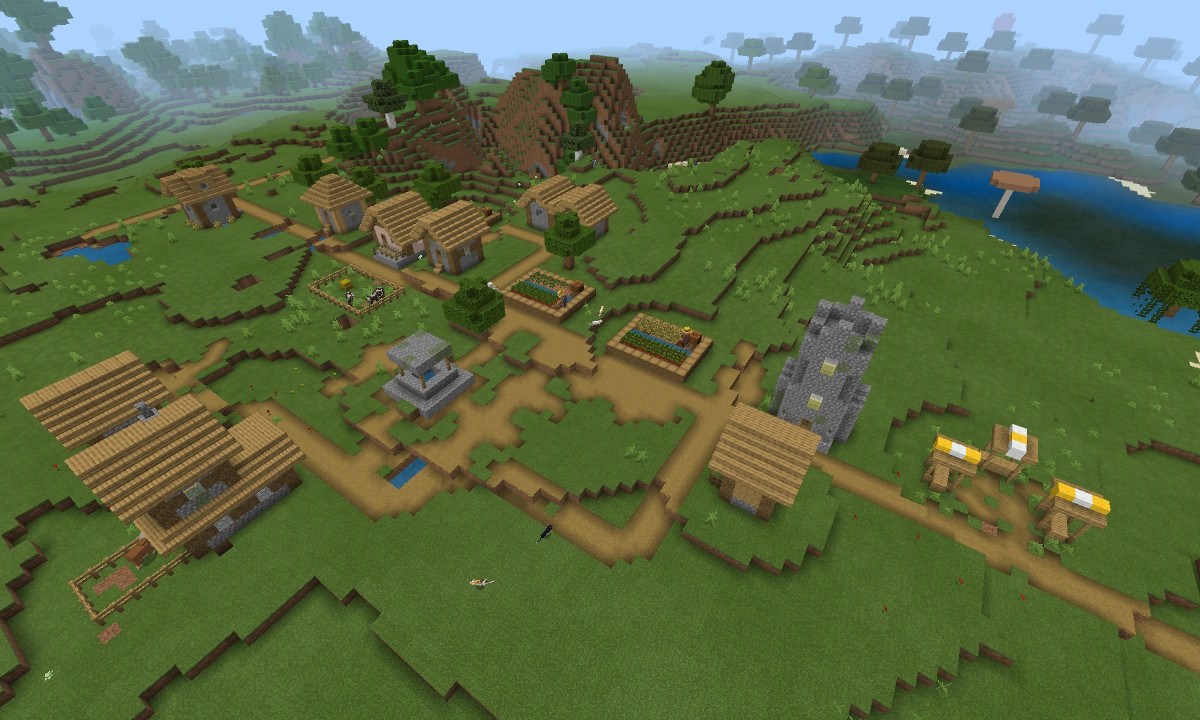 how to find a village in minecraft