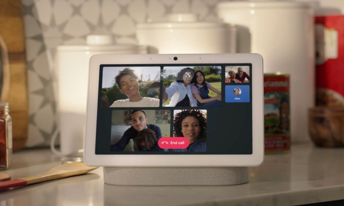 google nest hub max group video conferencing news duo call