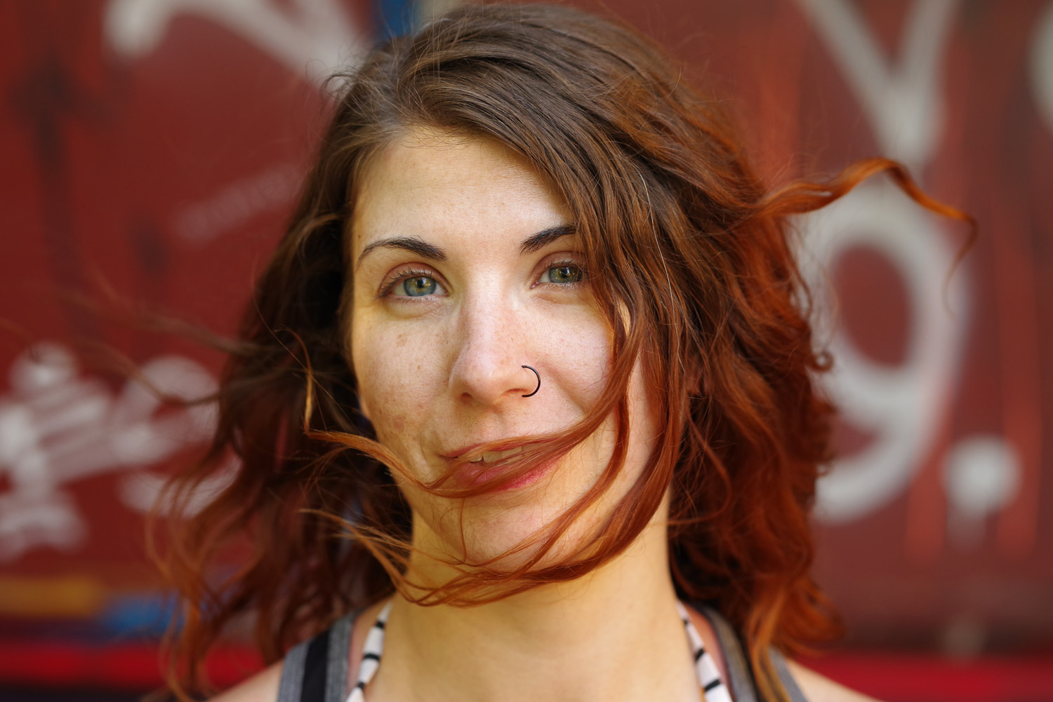 Close-up shallow depth of field portrait shot on Pentax-D FA Star-series 85mm f/1.4 lens