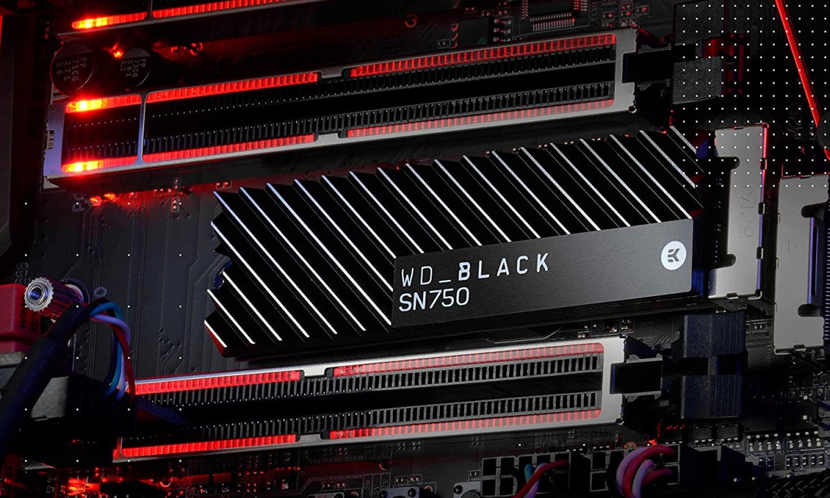 WD_Black SN750 2TB NVMe Internal Gaming SSD with Heatsink