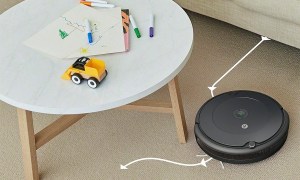 new irobot roomba 694 robot vacuum roomba694 cleaning living room