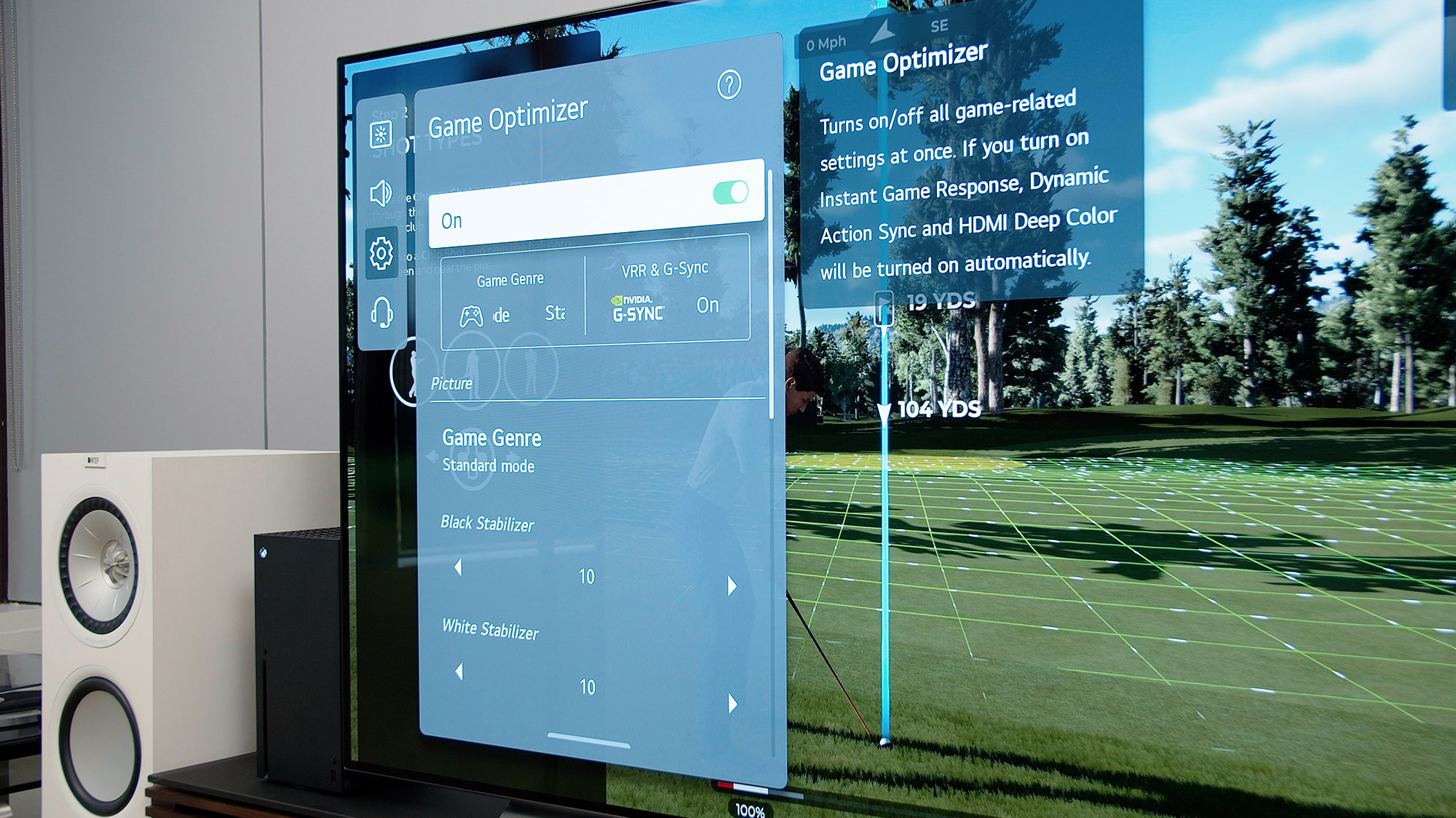 LG C1 OLED - gaming optimization