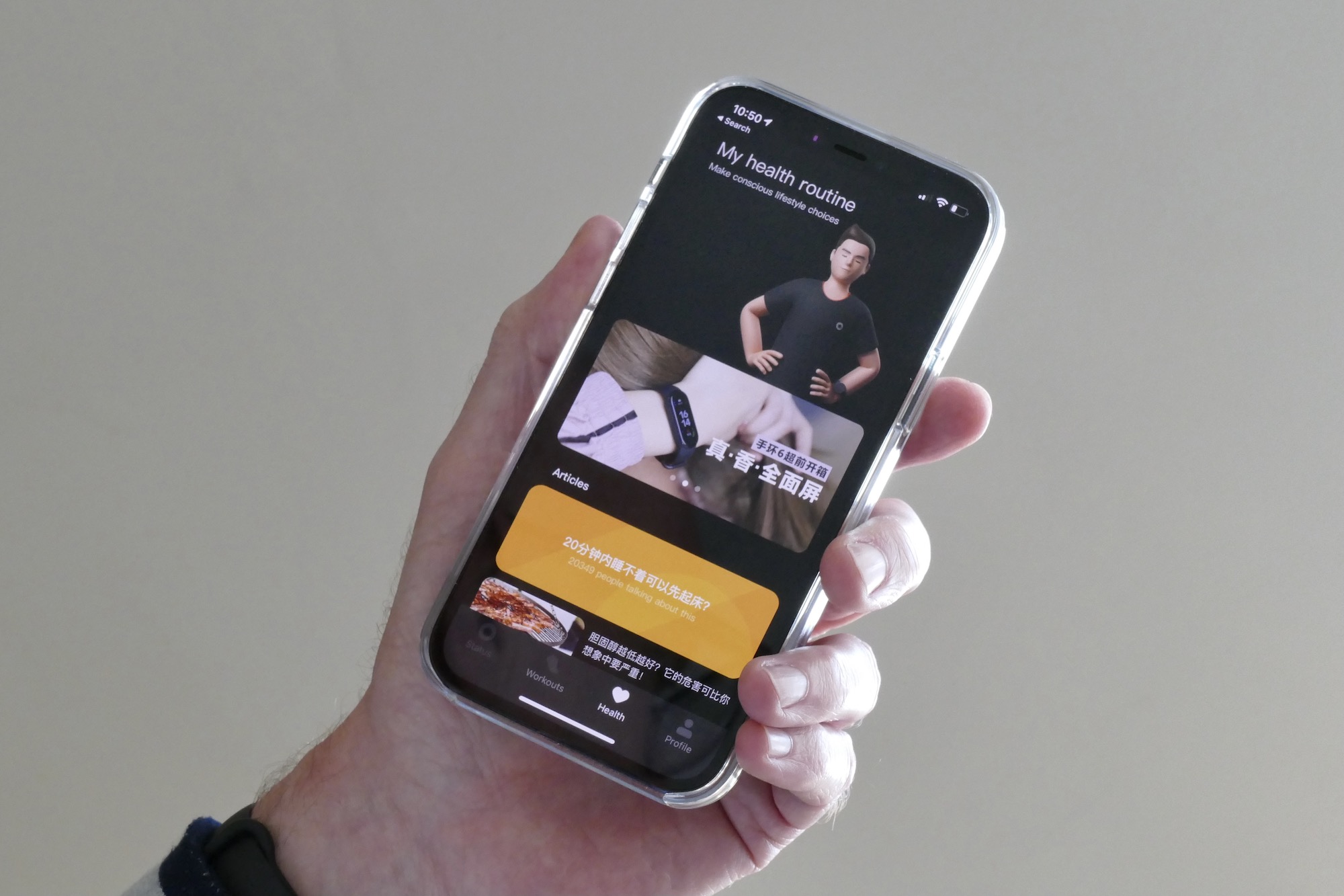 xiaomi mi band 6 review wear app menu