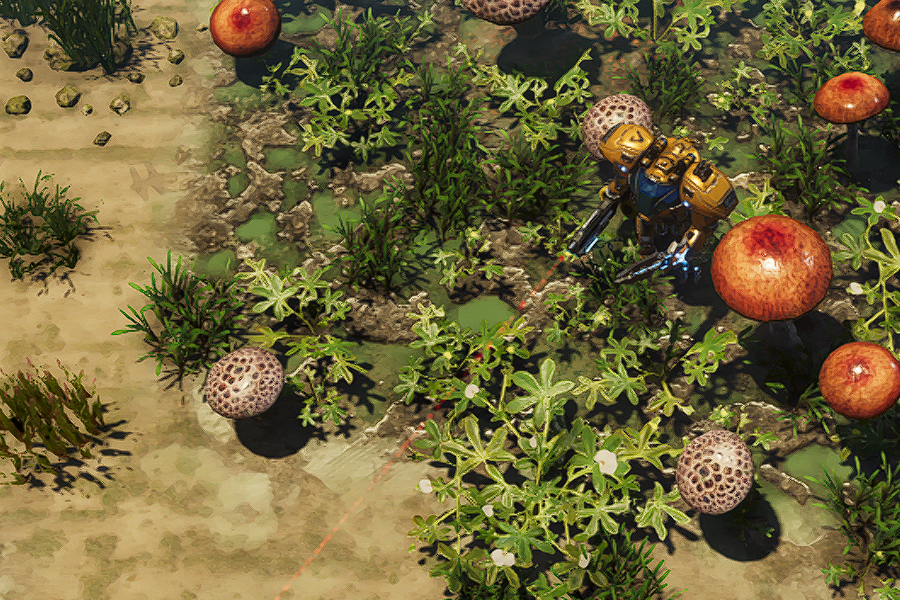 Godfall game with FidelityFX Super Sampling Enabled
