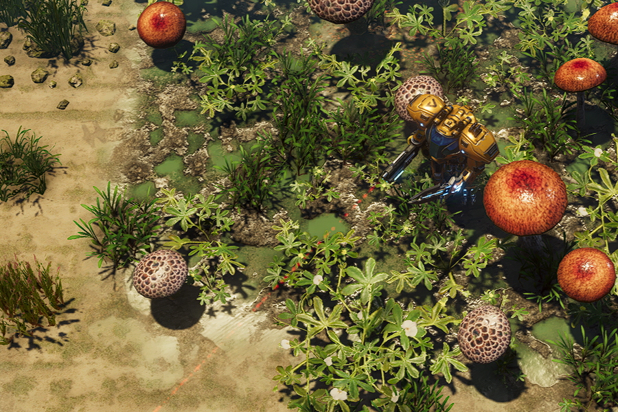 Godfall game with FidelityFX Super Sampling Enabled