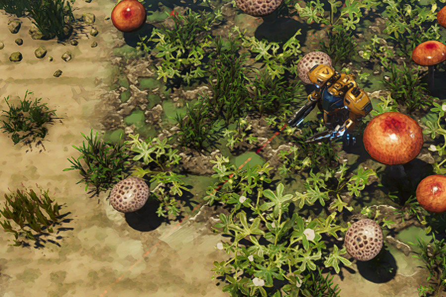 Godfall game with FidelityFX Super Sampling Enabled