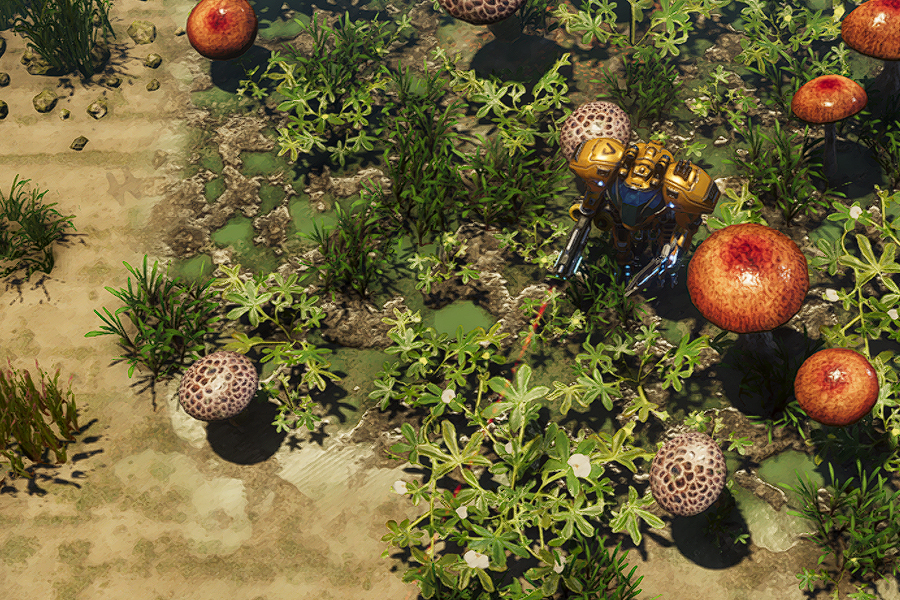 Godfall game with FidelityFX Super Sampling Enabled