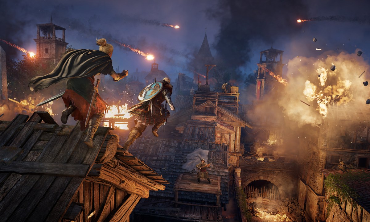 Freerunning through Paris during the siege.