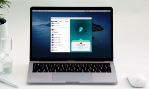 Surfshark interface displayed on a Mac screen.