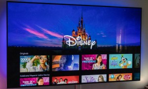 Disney+ on a TV.