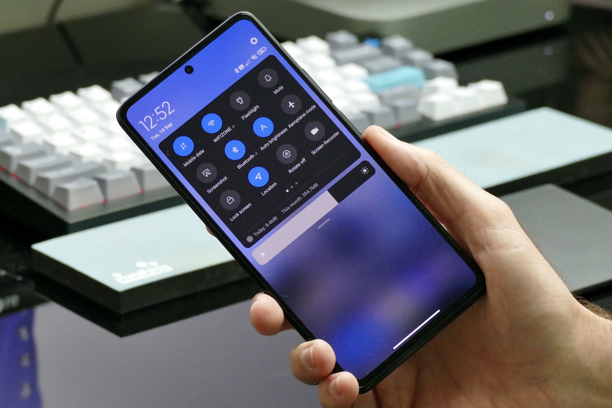 Quick Settings on the Xiaomi 11T Pro.