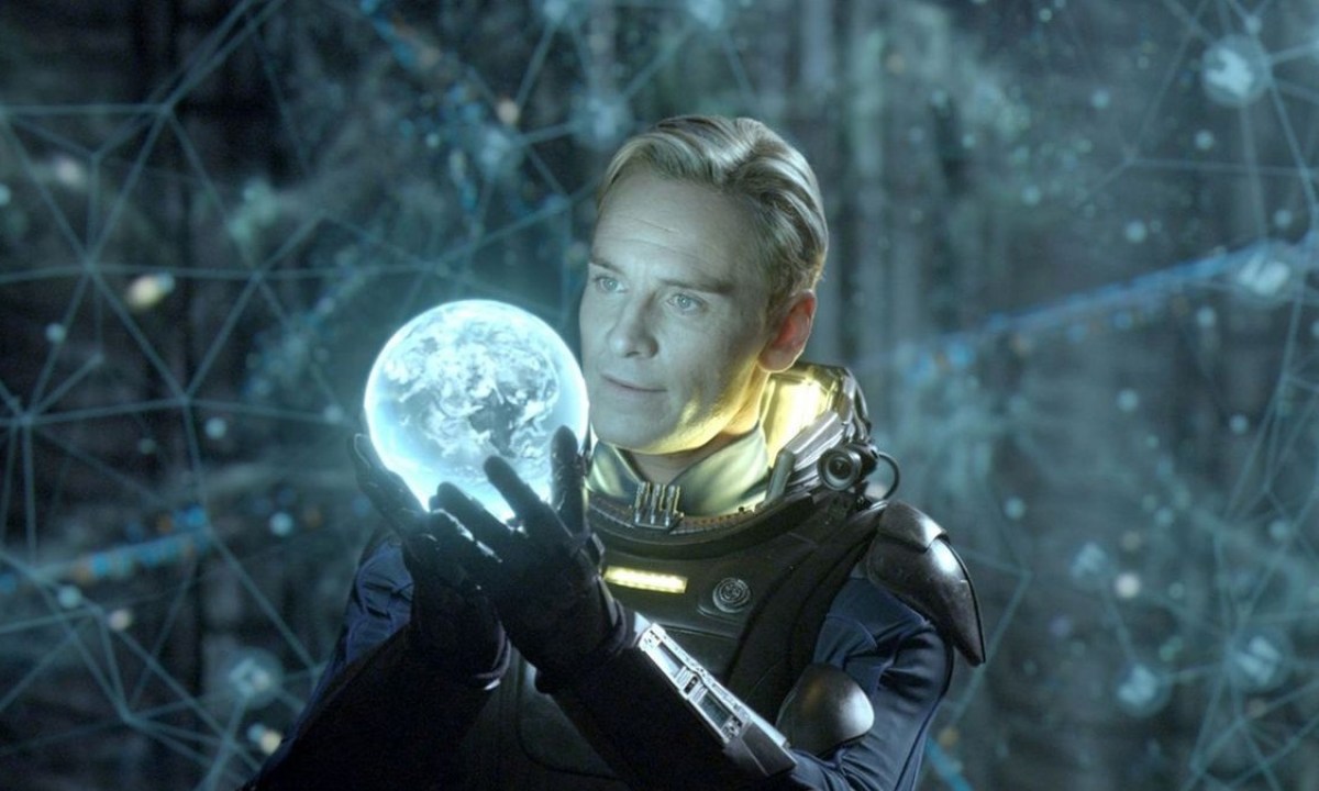 Michael Fassbender in Prometheus.