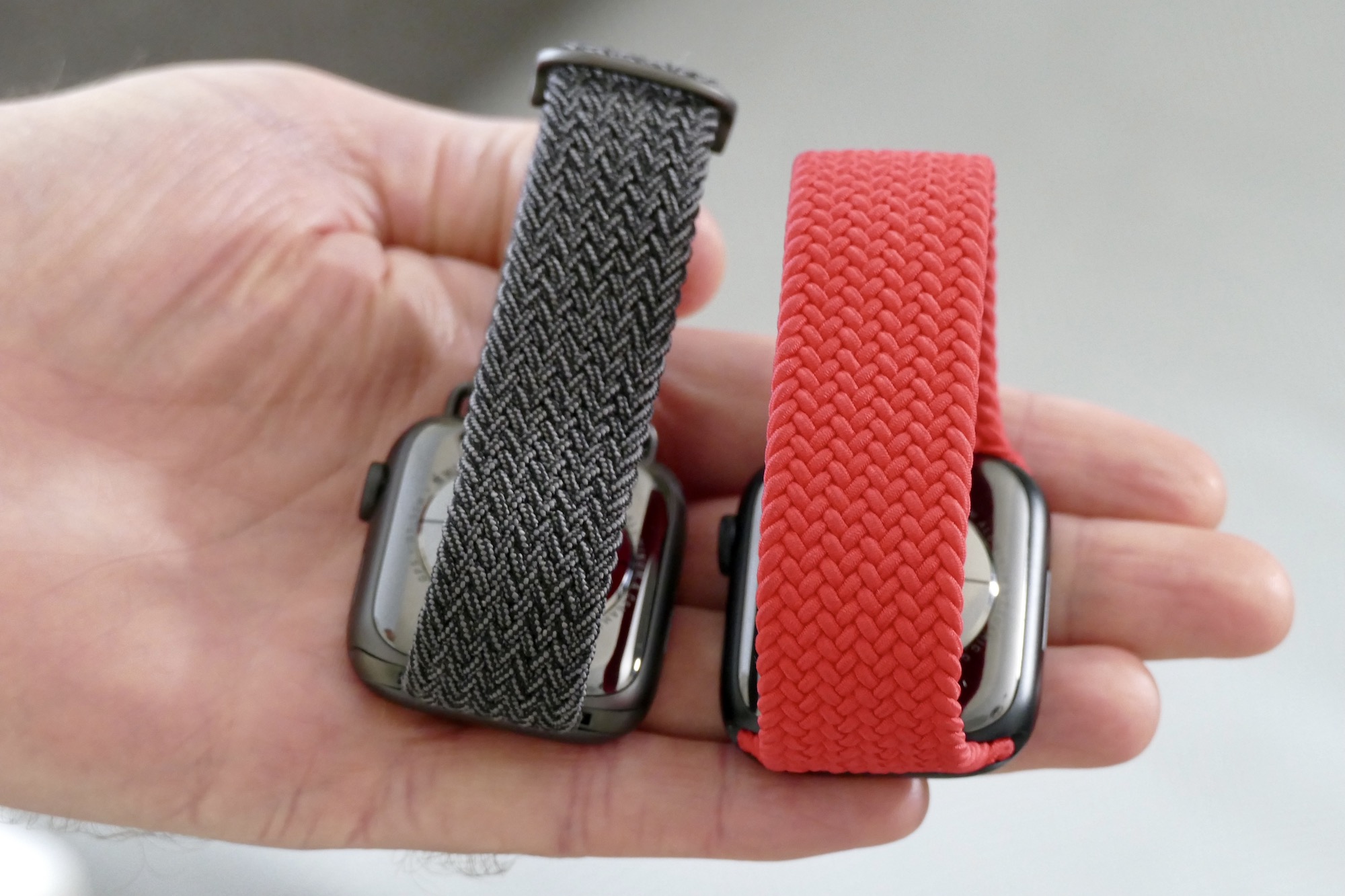 cheap apple watch braided solo loop band comparison strap and veesimi weave
