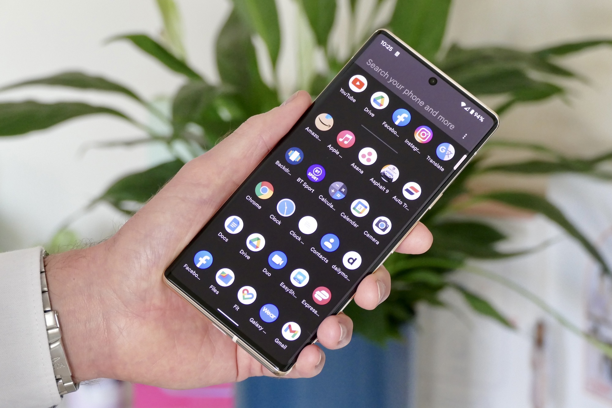 App screen on the Google Pixel 6 Pro.