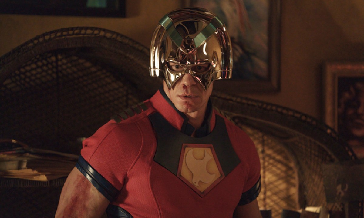 John Cena in the HBO Max series Peacemaker.